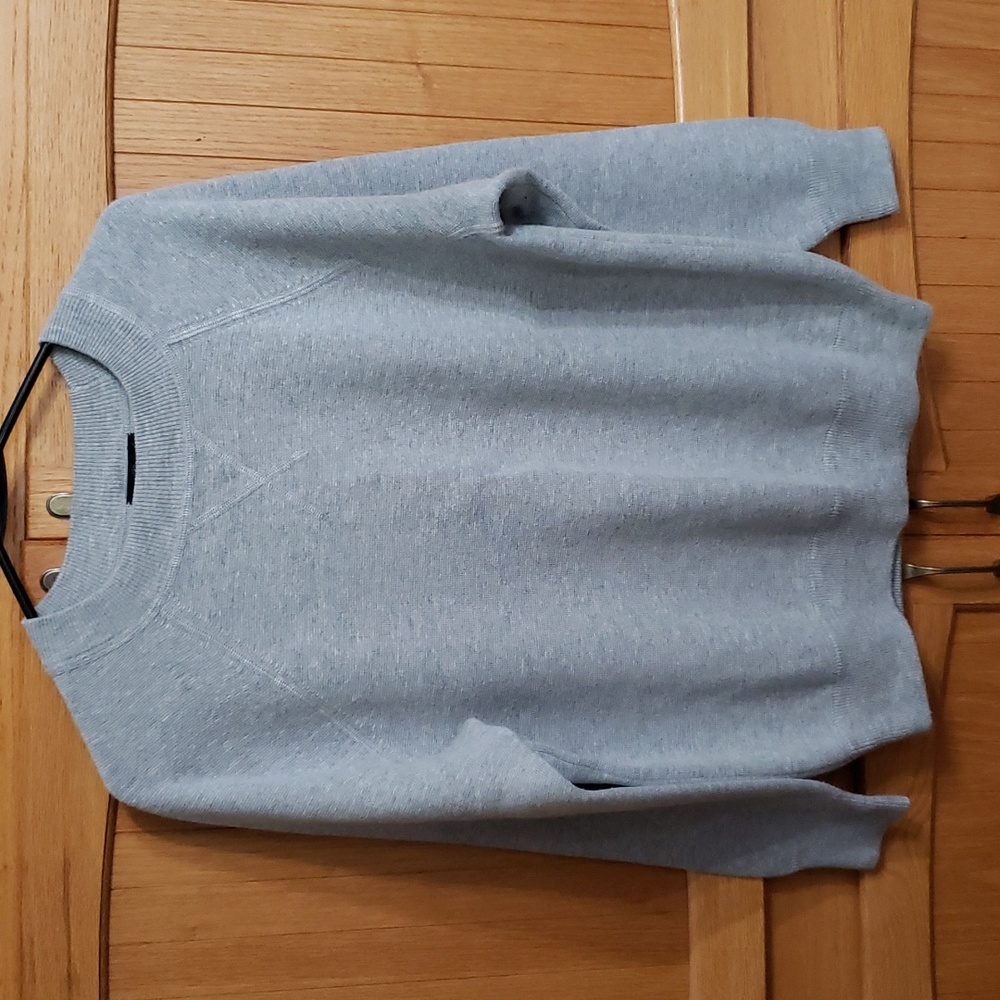 J.Crew Grey Merino wool blend Grey Sweater Size M